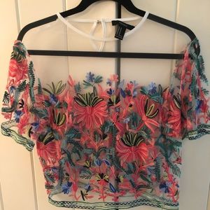 Forever 21 sheer top